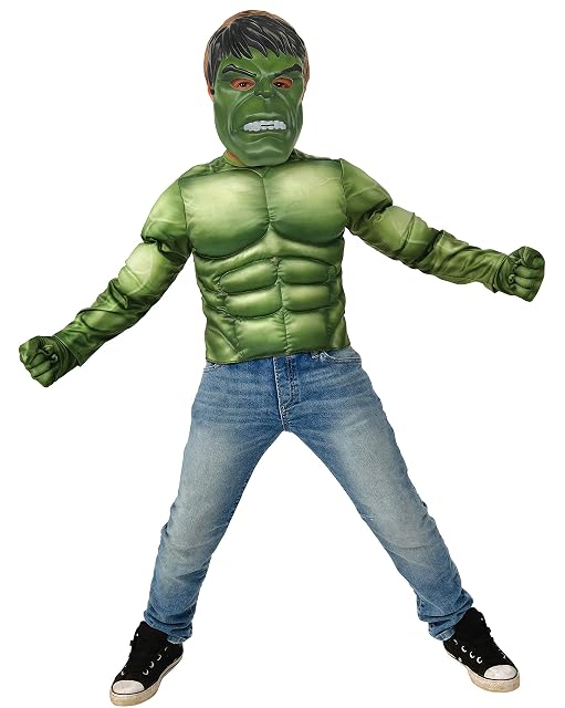 Imagine by Rubie'S Marvel Avengers Hulk Deluxe - Juego de Disfraz para niños, tamaño Mediano