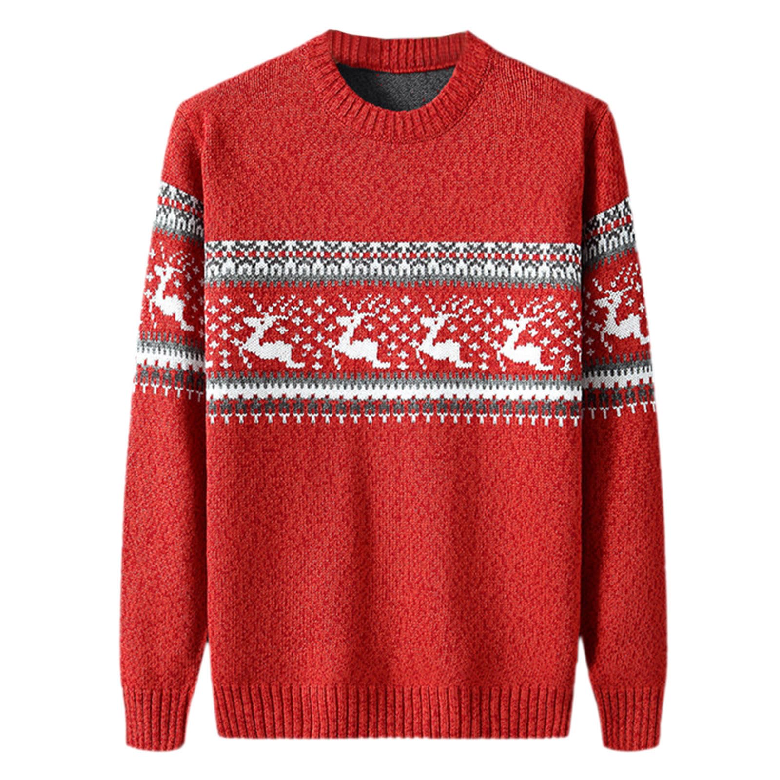 Maglione Uomo Natalizio, Maglia Natalizia Uomo Maglioni Natalizi Divertenti Uomo Natale Maglione Coppia Brutto Pullover Retro Maglioni 3d Grafica Maglioni Di Natale Famiglia Christmas Sweater