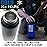 Iron Infidel Battle Bottle - 32 Oz Insulated Water Bottle with Straw Lid & Chug Cap, Stainless Steel Metal Flask Includes Rugged, Removable Sleeve for Keys, Wallet, & Phone (Thin Blue Line 1 Liter)