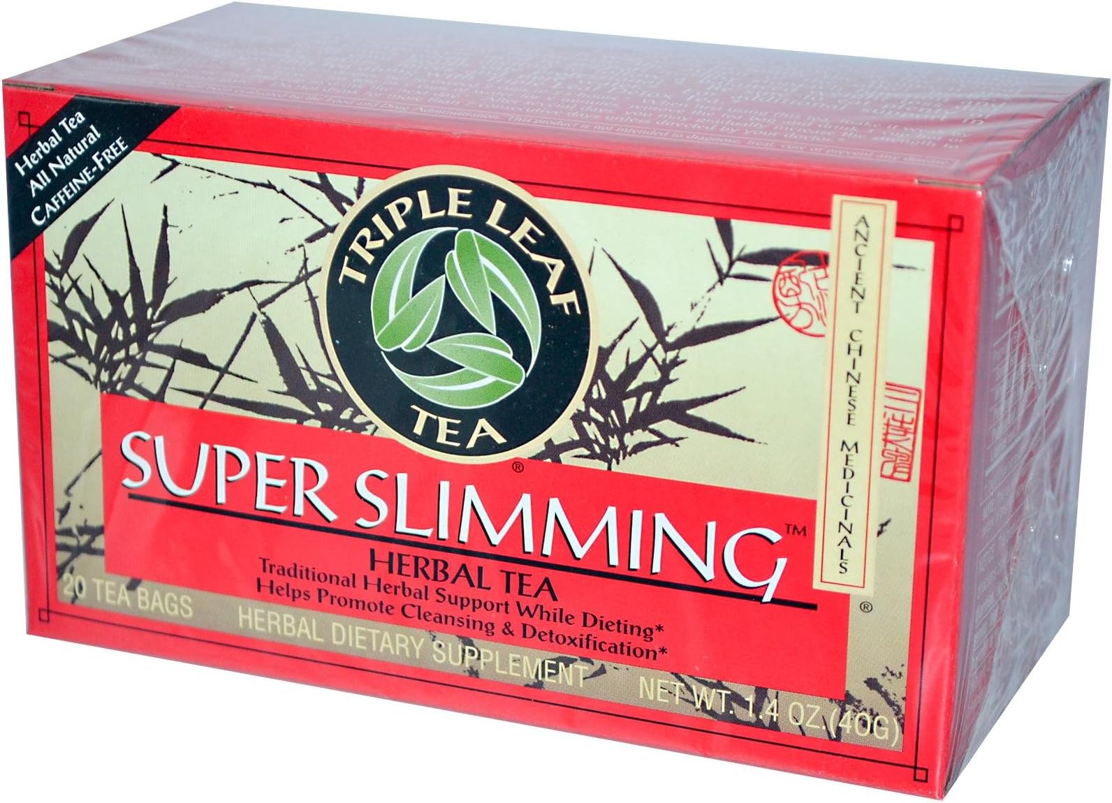 Super Slimming Tea By Triple Leaf Tea - 20 Bags
