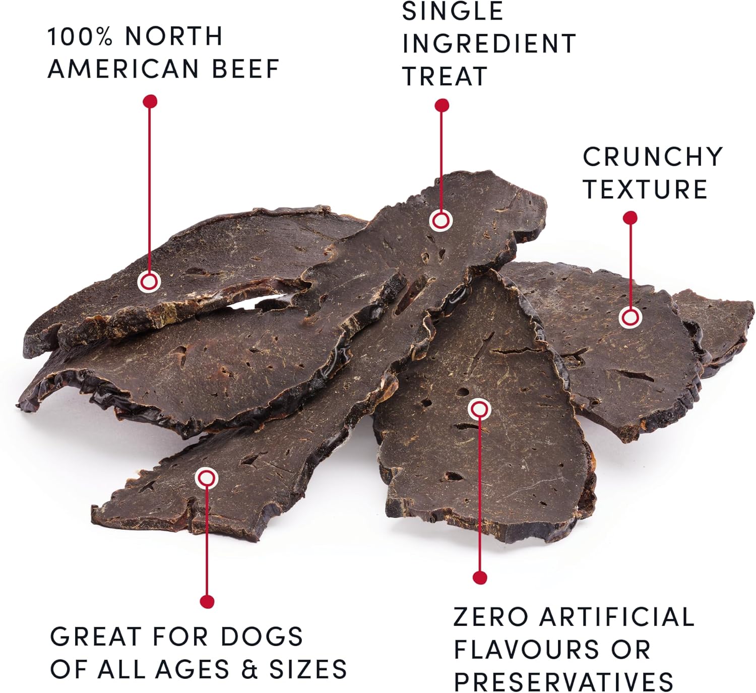 Crumps' Naturals Traditional Liver Fillets For Pets, 11.6-Ounce