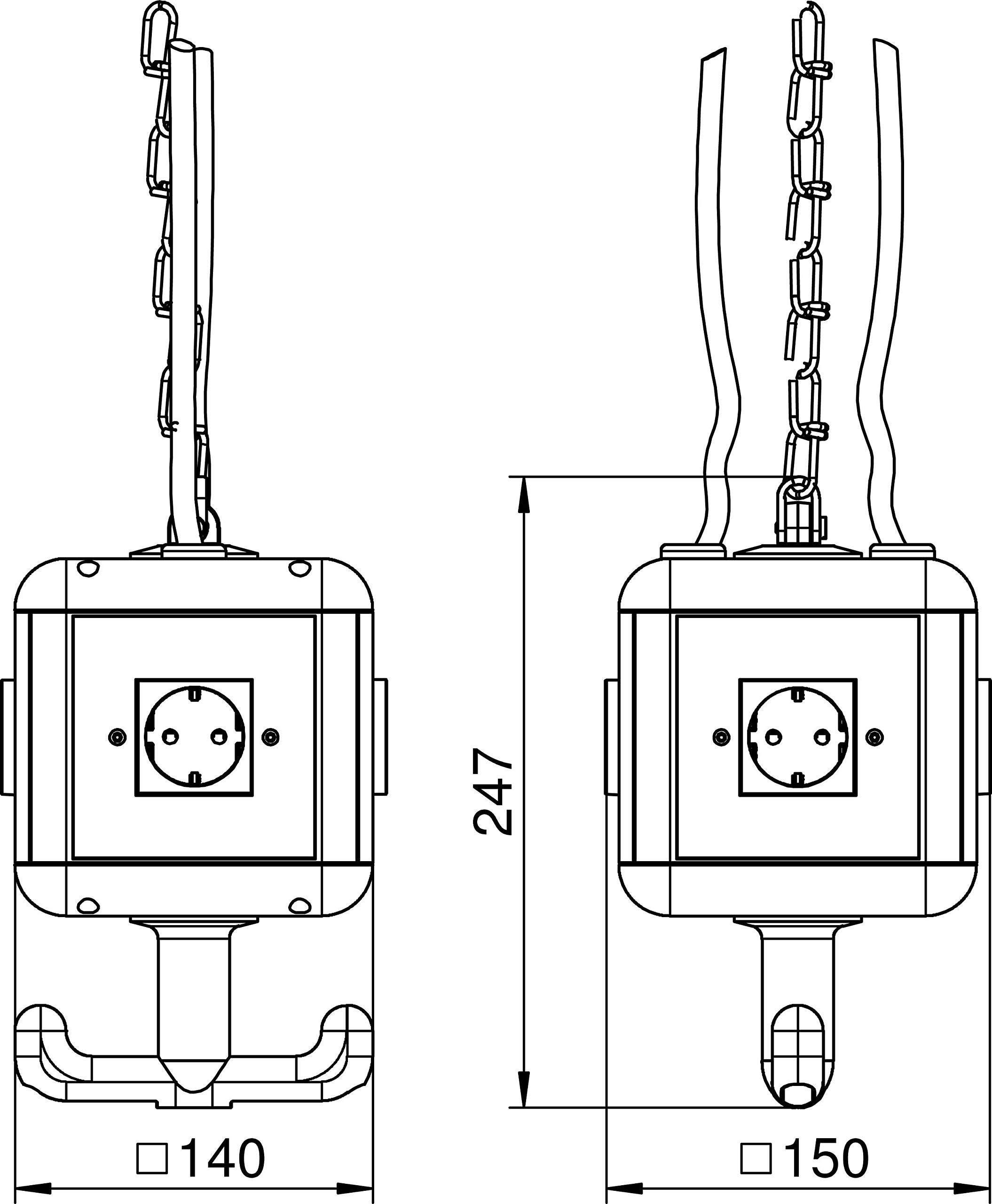 Obo-bettermann jednostka zasilająca VH-4 4SD