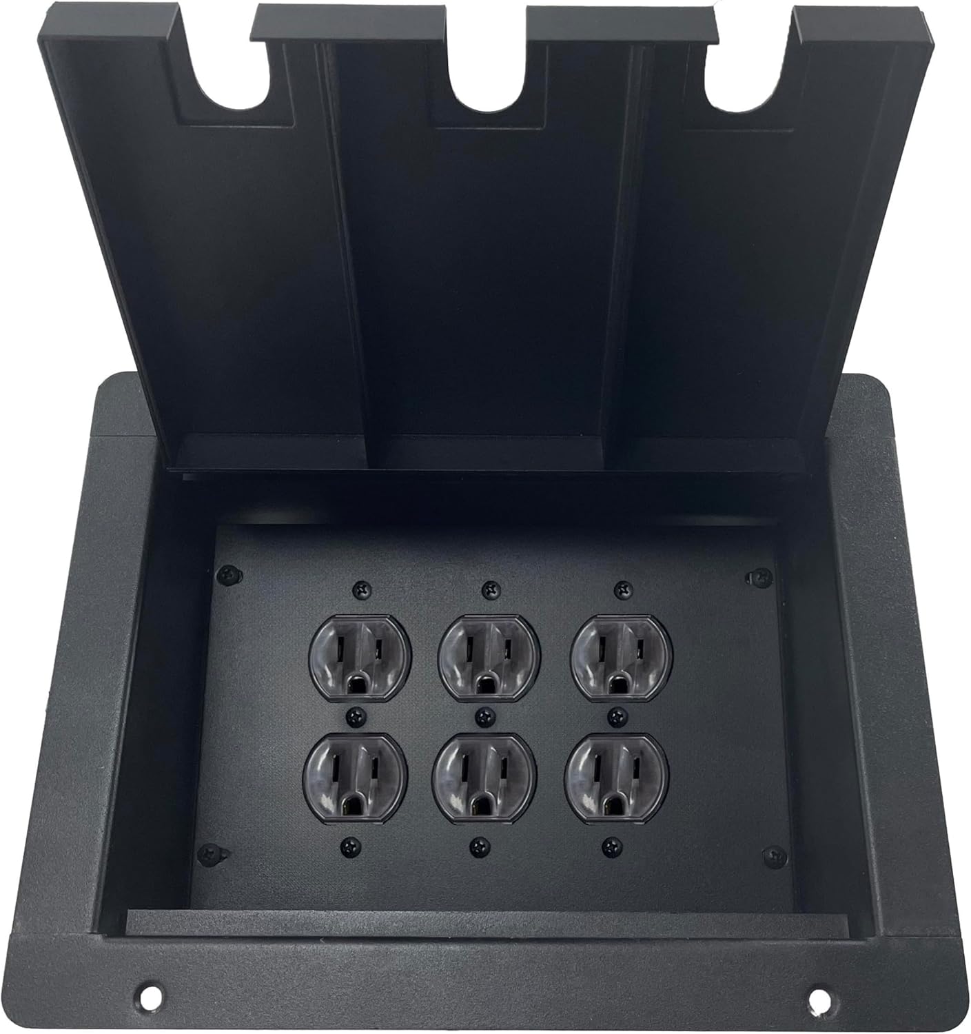 ProCraft ProAudio Recessed Pocket Floor Box 3 AC Duplex