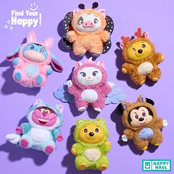 HAPPY HAUL Disney Into the Woods Vinyl Plush Clip-on Surprise Toy