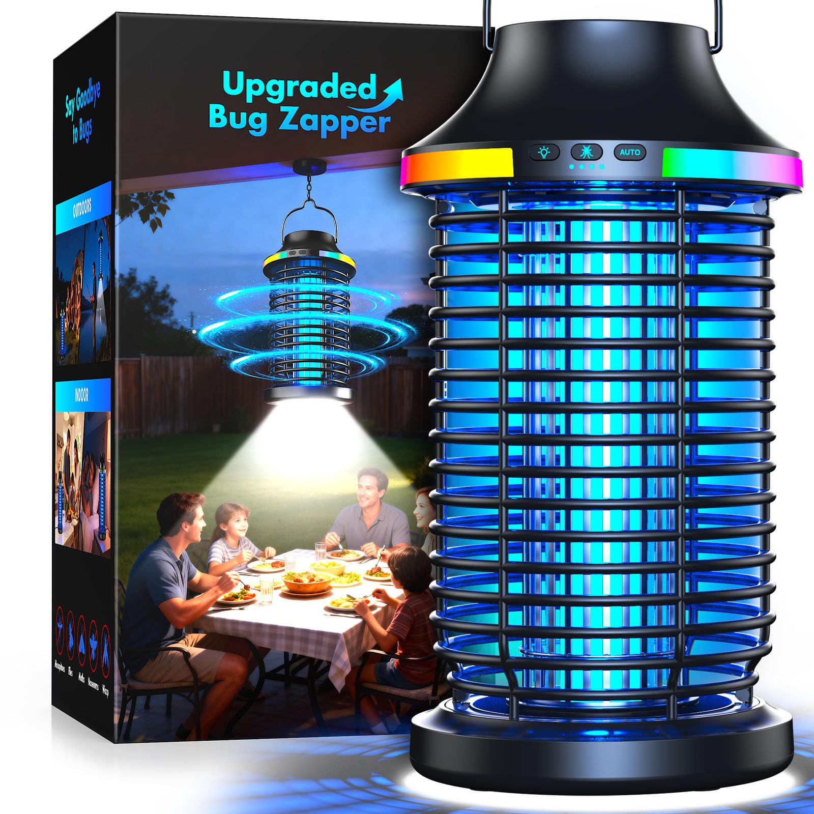 Photo 1 of shpingping Rechargeable Bug Zapper Outdoor