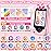 Kids Phone Toys for Girls, 3 4 5 6 7 8 Year Old Boys Girls Christmas Birthday Gifts for Kids, 2.8 Touchscreen Smartphone Toddler Cell Phone, Children Play Toy Phone with Camera, Game, Music, 8GB Card