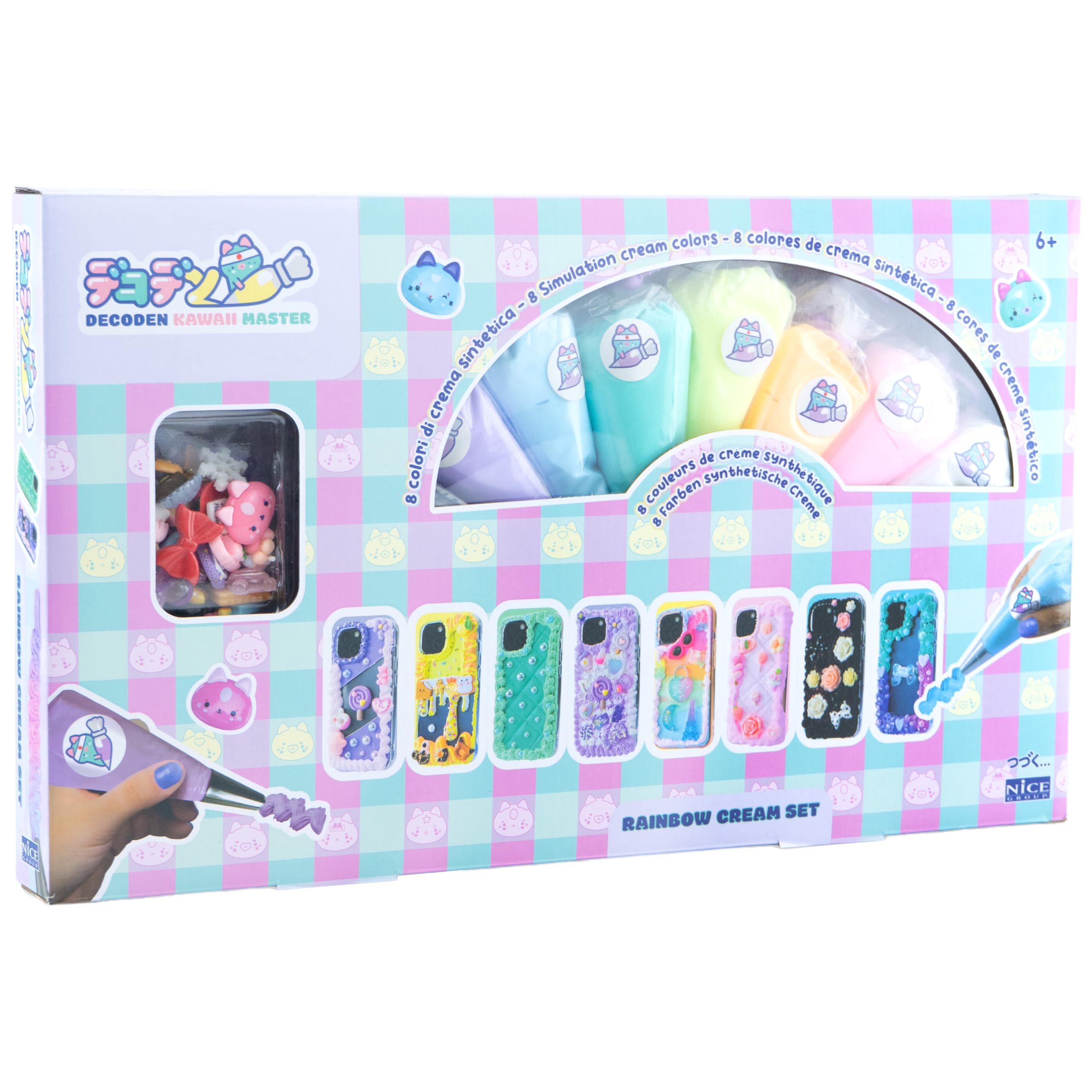 MOMOMI Decoden Rainbow Cream Set 48519