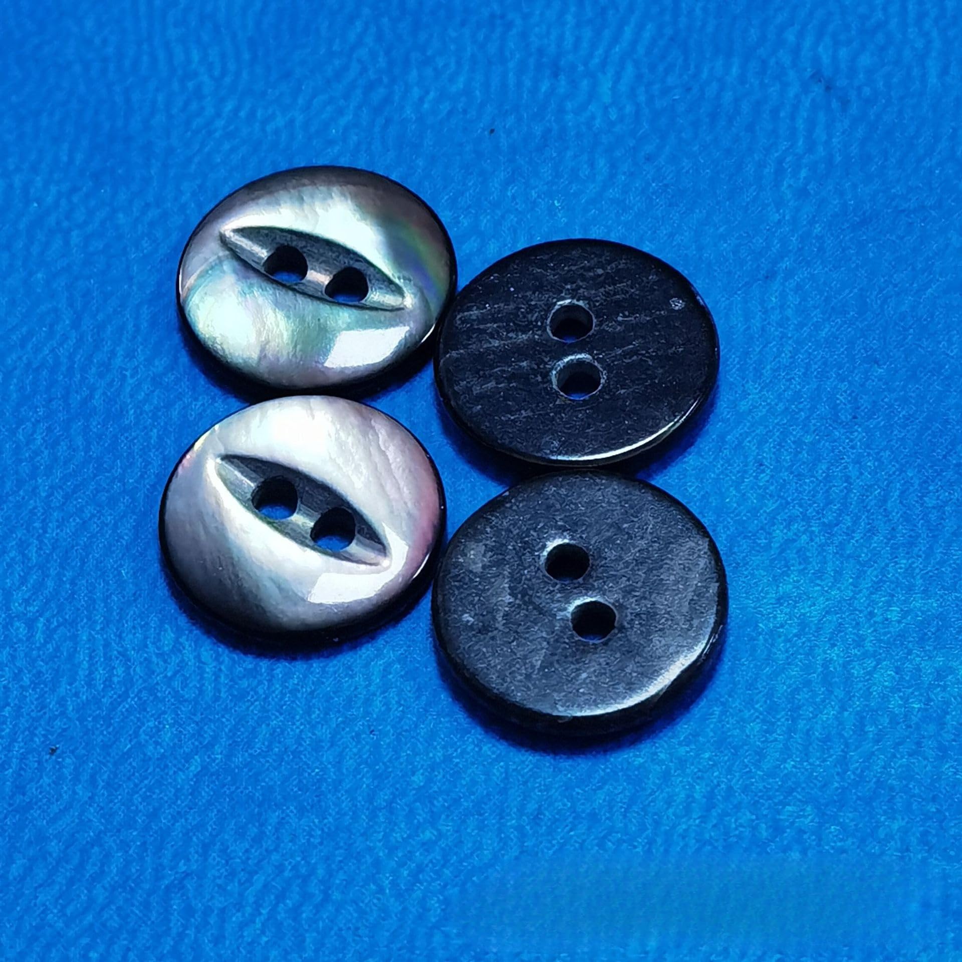 50/100 sztuk 12 MM naturalne guziki muszla rybie oko guziki matka perła guziki muszla szycie guziki 2 otwory do garniturów płaszczowych z tkaniny