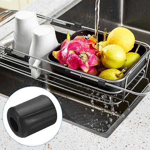 Miniatura 6 de PATIKIL Paquete de 50 patas de repuesto para fregadero de cocina, 50 unidades de 0.197 in de diámetro interior x 0.394 pulgadas de diámetro exterior