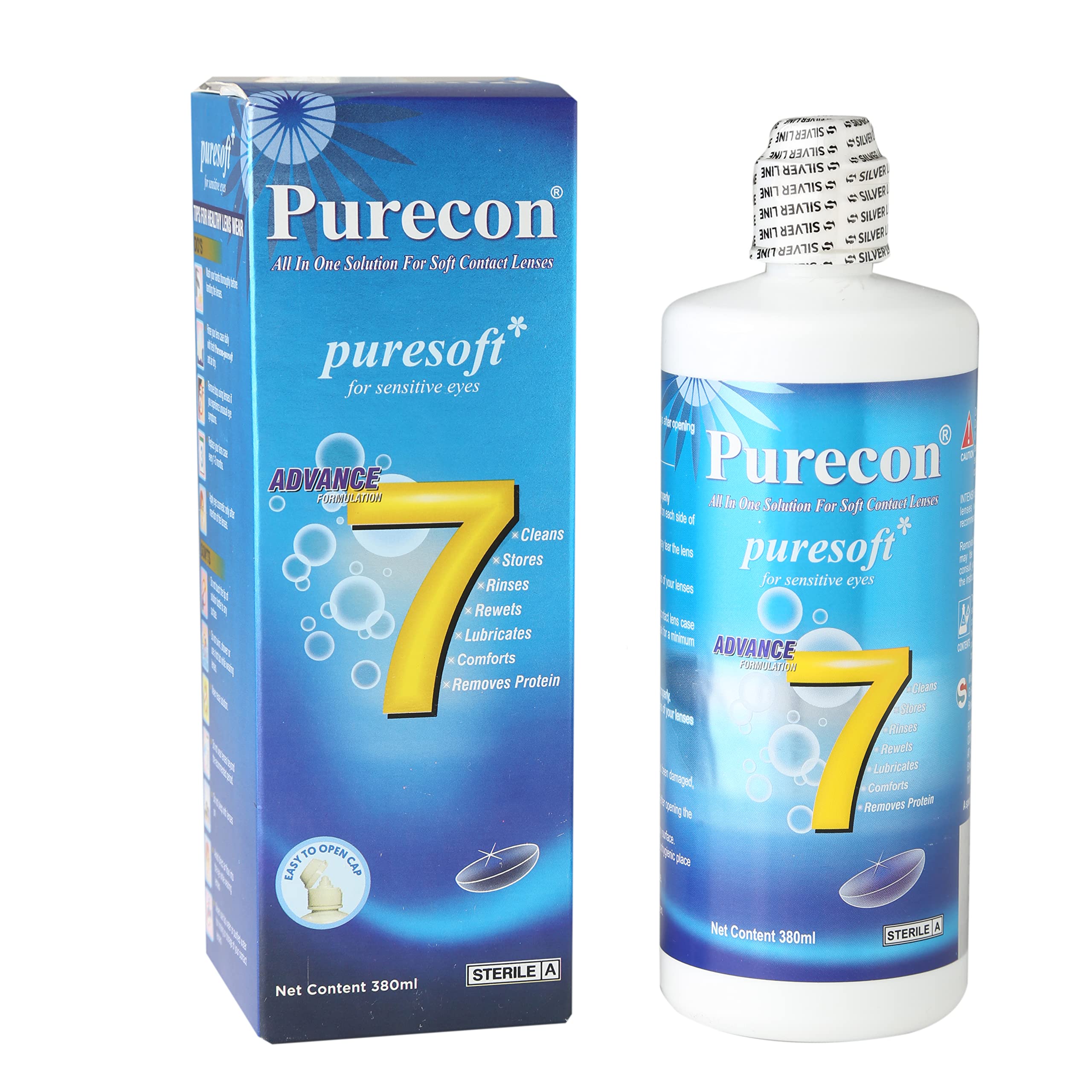See full amazon price history chart for Purecon Puresoft Multi Purpose contact lense solution Combo - Ideal For Soft Contact Lenses (380 ML) Purecon Puresoft Multi Purpose contact lense solution Combo - Ideal For Soft Contact Lenses (380 ML) (B09Z7WRTLK) Amazon Price History, Amazon Price Tracker