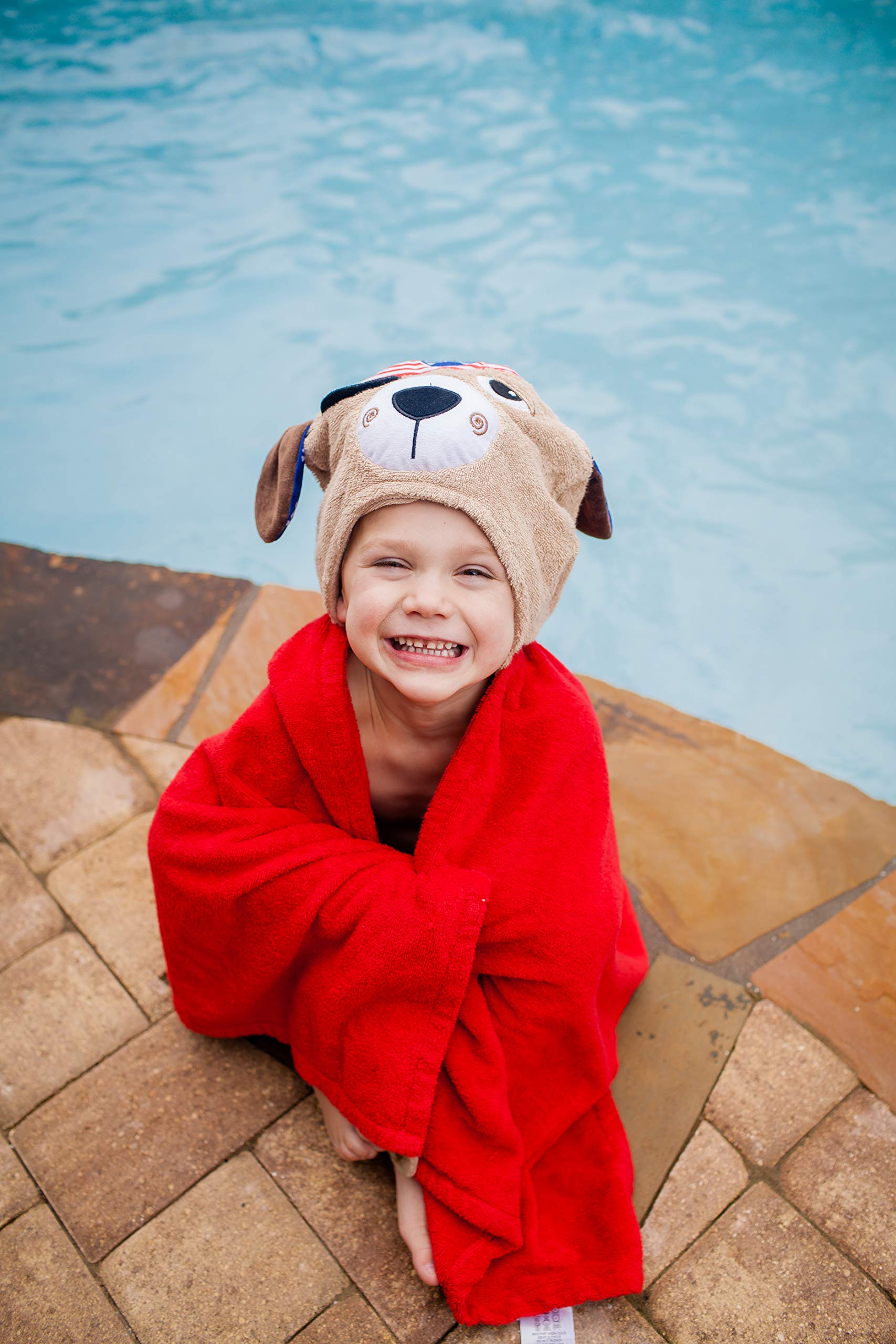 Brandnameinternal 100% coton enfants Serviette à capuche