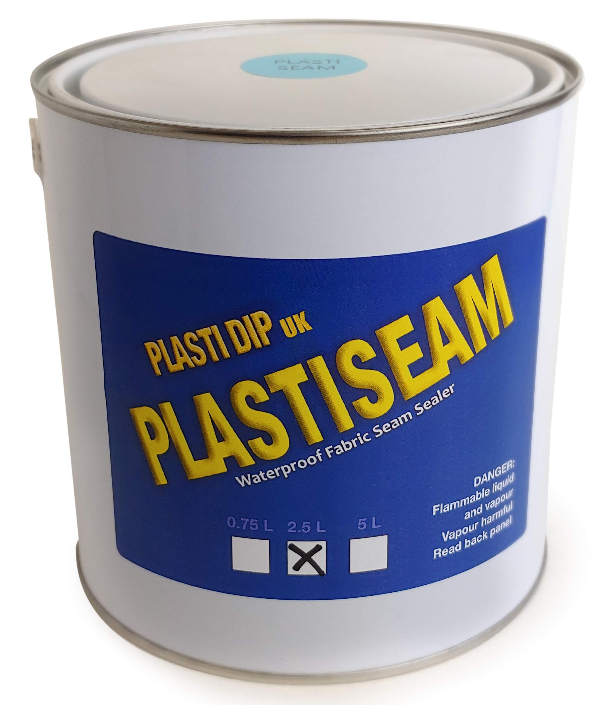 PlastiSeam - Seam Sealer - Weatherproof - Tough Flexible Sealant- Clear (Clear, 2500ml)