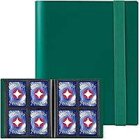 Vista 19 de GEAoffice Carpeta de tarjetas – Carpeta de álbum de colección de tarjetas coleccionables de 4 bolsillos – Carpeta con 160 bolsillos de carga lateral