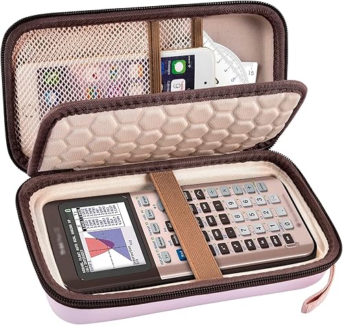 Miniatura 21 de Funda compatible con Texas Instruments TI-Nspire CX II/TI Nspire CX/TI-NSPIRE CX-II T CAS/para calculadora gráfica a color TI-84 Plus/TI-83 Plus CE
