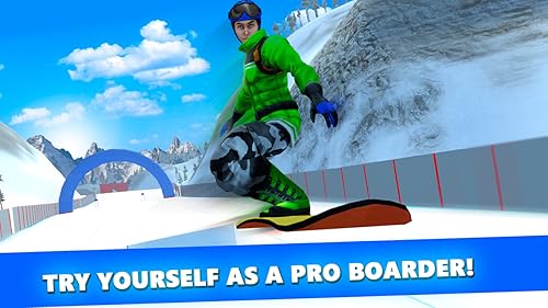 Snowboard Mountain Racing Contest