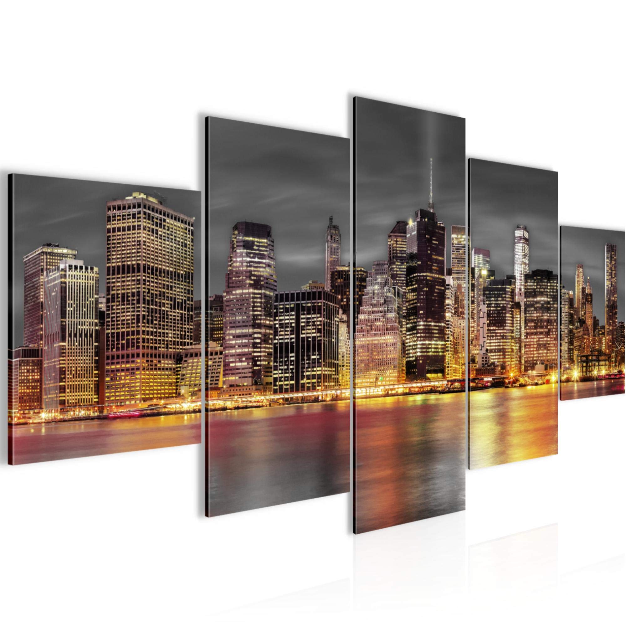Tableau de New York pour habiller un grand mur vide de salon ou chambre