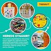 TOSSIT Game: Perfect Silicone Suction Cup Darts Game for Family and Parties, Sticky Darts Shooting Game for Indoor and Outdoor Entertainment, Perfect Gift - Starter Pack