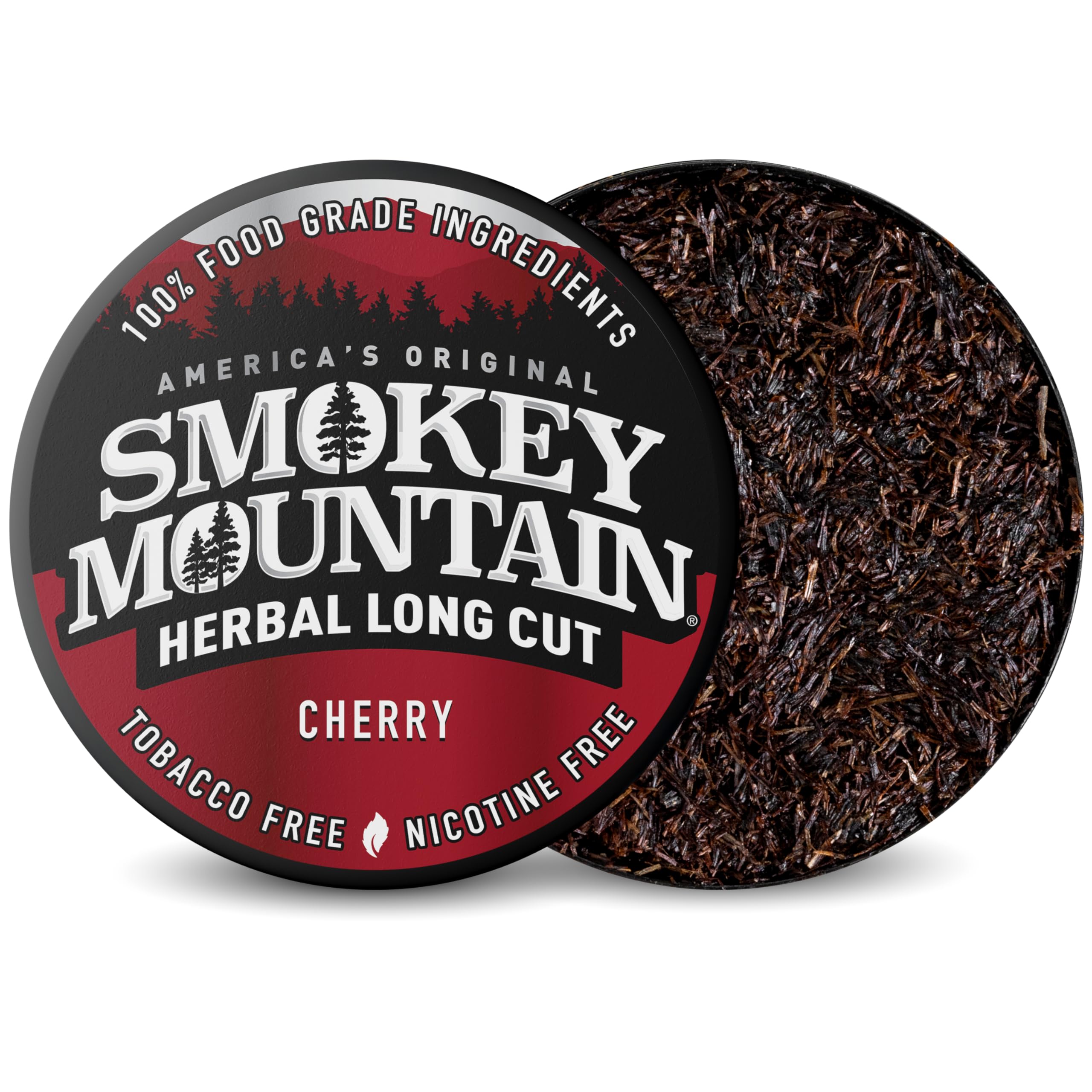 black mountain chewing tobacco Amazon.com: Smokey Mountain Herbal Long Cut – Cherry – 10 Can Box
