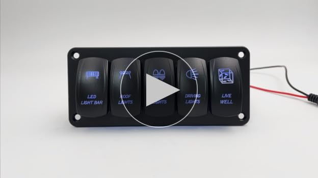 Amazon.com: BACAUTOPARTS Blue Led Zombie Lights Rocker
