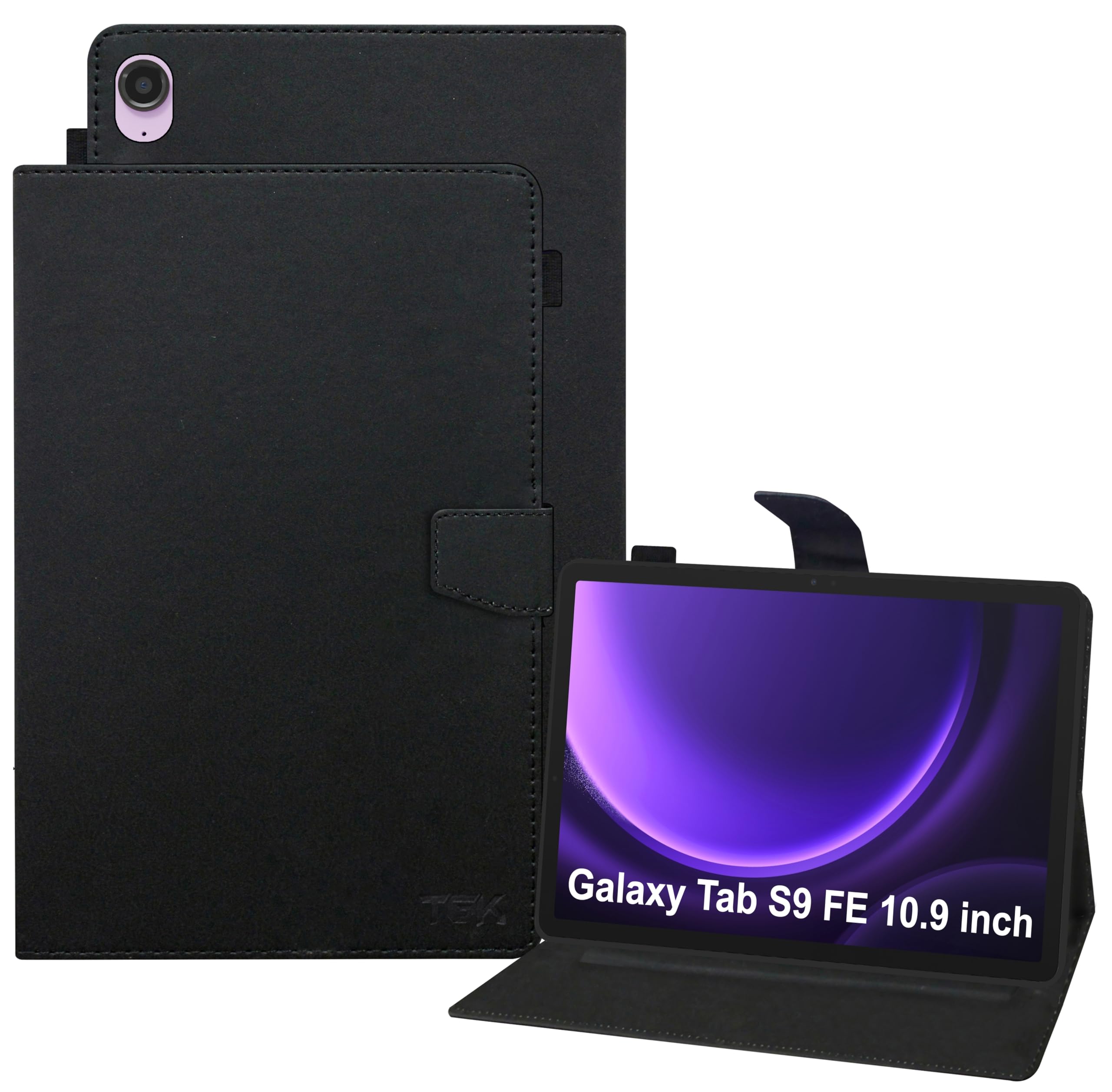 TGK Executive Leather Flip Case Cover for Samsung Galaxy Tab S9 FE 10.9 Inch Black (B0CQT1247M) Amazon Price History, Amazon Price Tracker