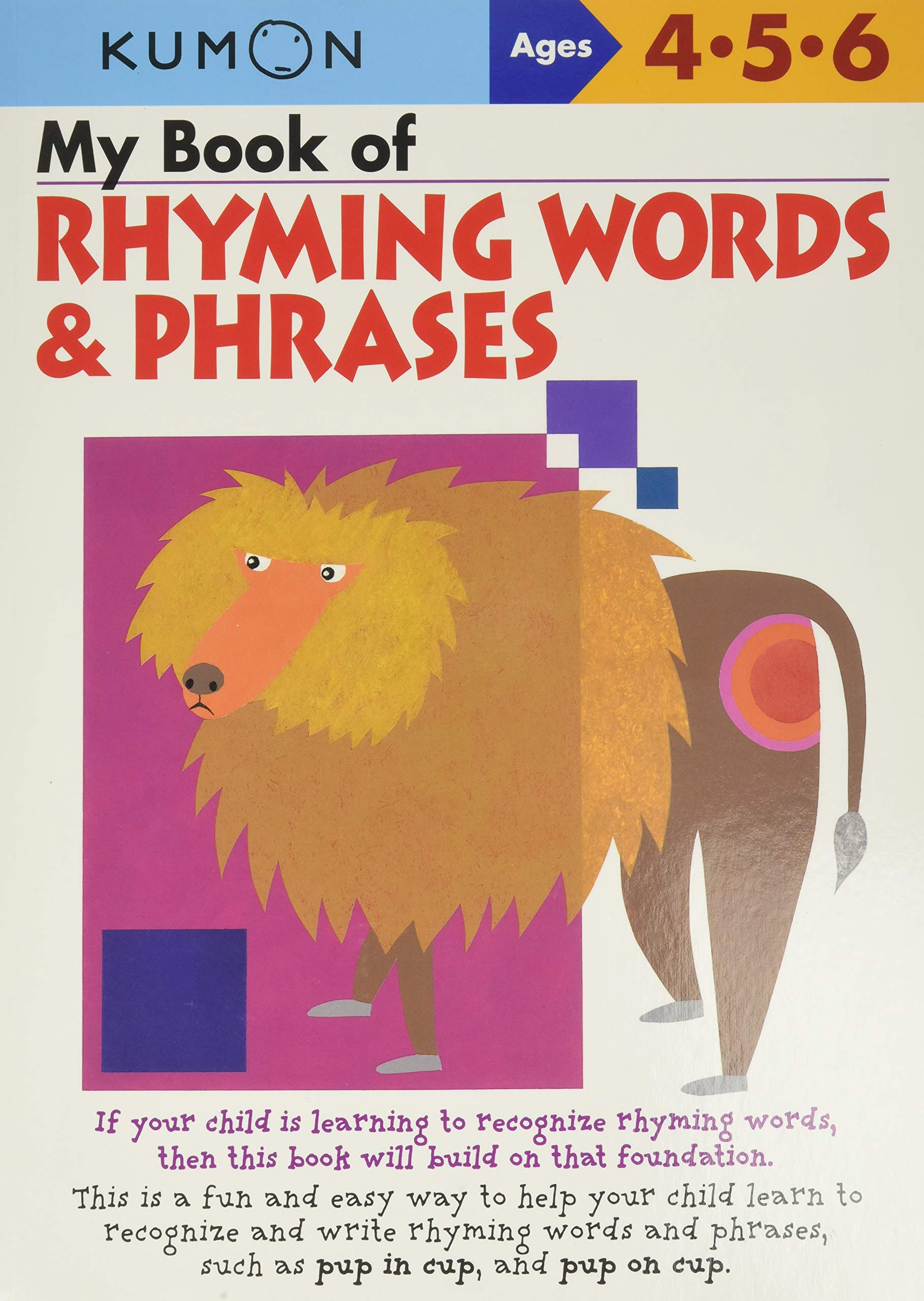 My Book Of Rhyming Words And Phrases Ages 4-6 (Kumon Workbooks)
