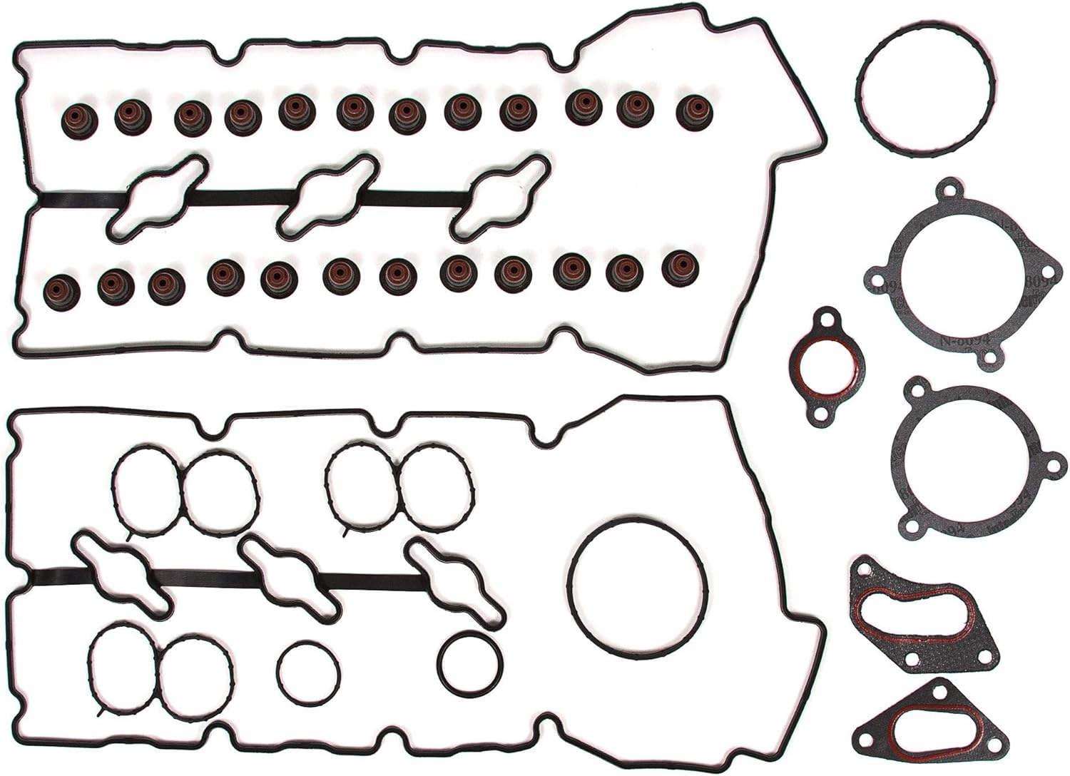 MA-9761251542 Full Gasket Set Head Bolts Compatible With/For 04/21/07-09 Hyundai Kia Sedona Sorento 3.8 DOHC