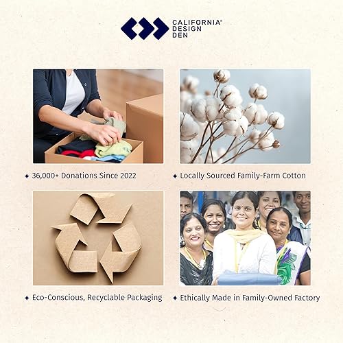 Vista 42 de California Design Den Juego de sábanas de 100% tejido de satén de algodón de 600 hilos, esquinas profundas, suaves, lavanda, tamaño King California