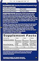 Vista 8 de Zarbee's Tableta masticable de melatonina de 1 mg para niños, suplemento de sueño eficaz y sin medicamentos, fácil de tomar, tabletas de sabor a uva