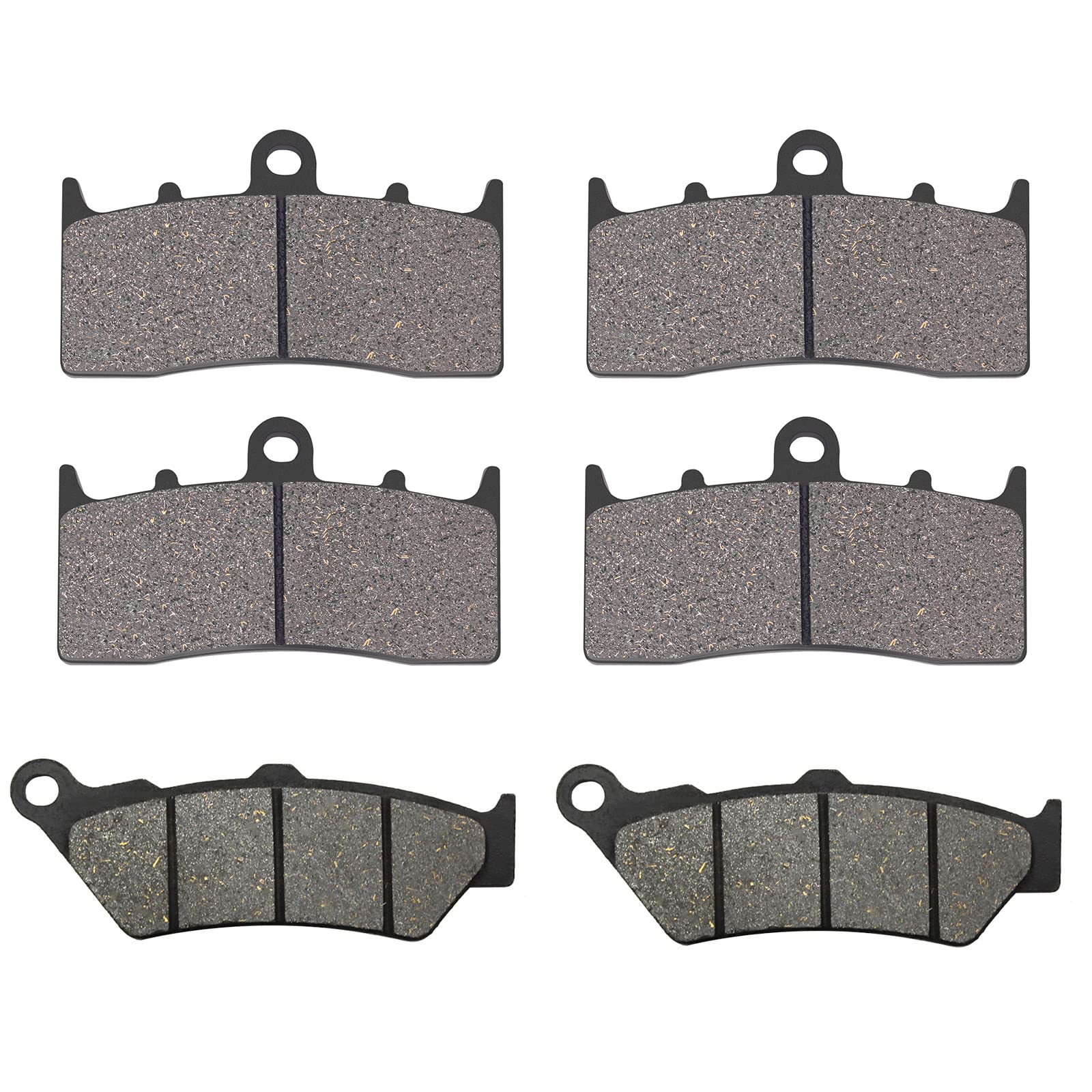 AHL 2 paire moto de Avant/Arrière Plaquette de frein Compatible avec K1600 B Bagger 2017-2020/K1600 B Grand America 2018-2020/K 1600 GT 2011-2018/K 1600 GT SE 2012-2015