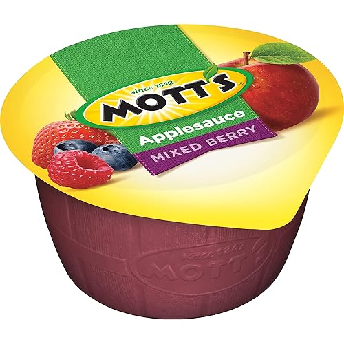 Miniatura 25 de Mott salsa de manzana, tazas de 4 oz (Paquete de 72)