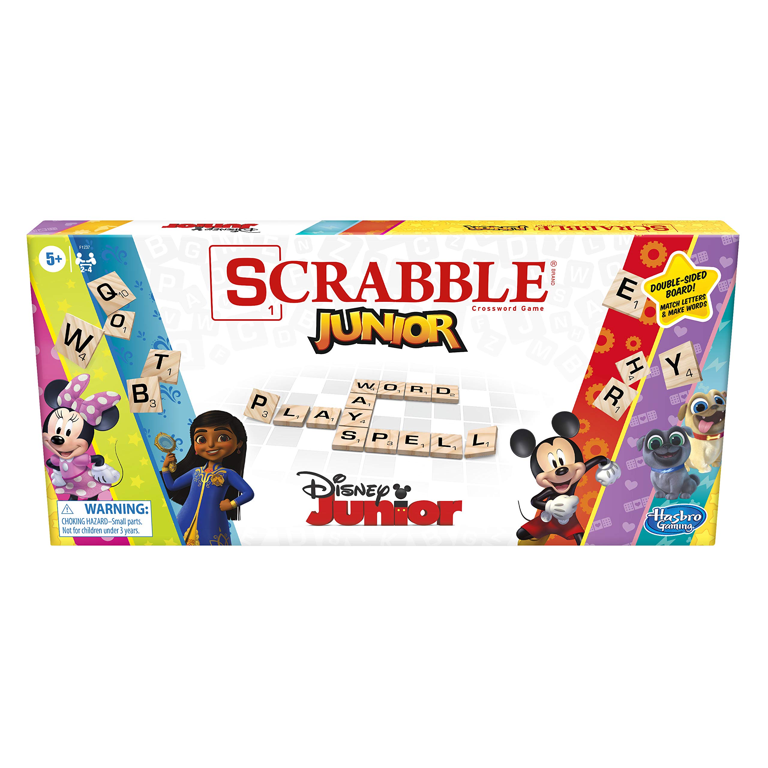 Buy Hasbro Gaming Scrabble Junior Disney Junior Edition Board Game