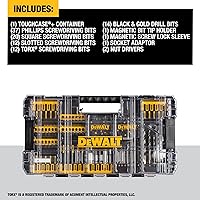 Vista 2 de DEWALT FlexTorq - Juego de puntas de destornillador de impacto de 100 piezas (DWANGFT100SET)