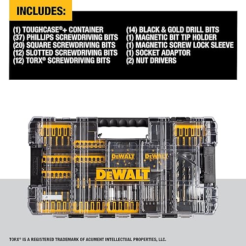 Miniatura 2 de DEWALT FlexTorq - Juego de puntas de destornillador de impacto de 100 piezas (DWANGFT100SET)