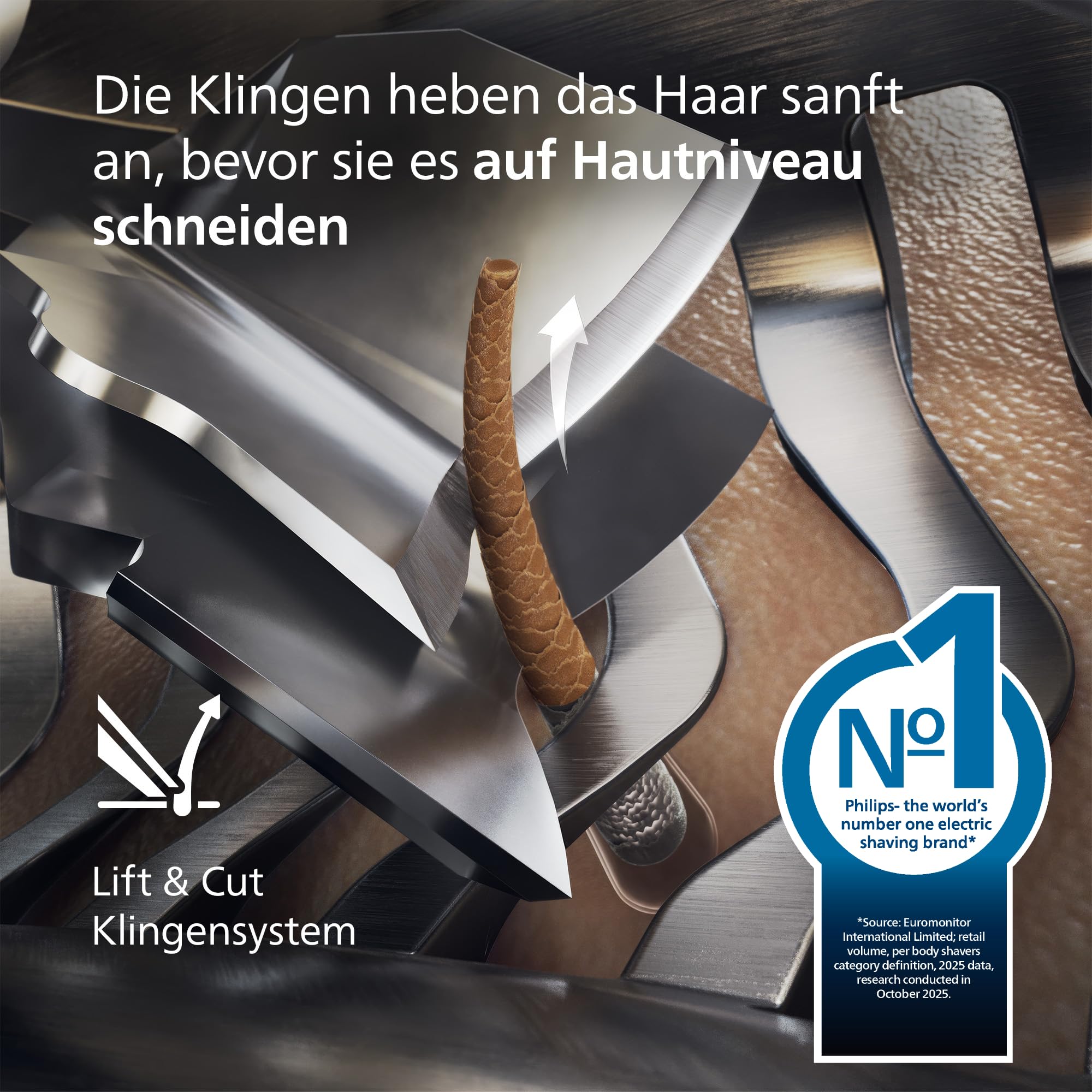 Philips Rasierer i9000, Elektrischer Nass-und Trockenrasierer für Herren mit integriertem Trimmer, taubenblau, Reinigungsstaion, Ladestation und Reiseetui (Modell X9001/30)