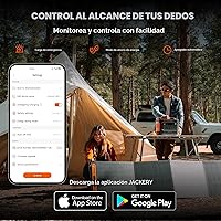 Vista 9 de Jackery Explorer 1000 v2 Estación de Energía Portátil, Batería LiFePO4 de 1070Wh, Salida AC de 1500W/USB-C de 100W, Carga Rápida de 1 Hora