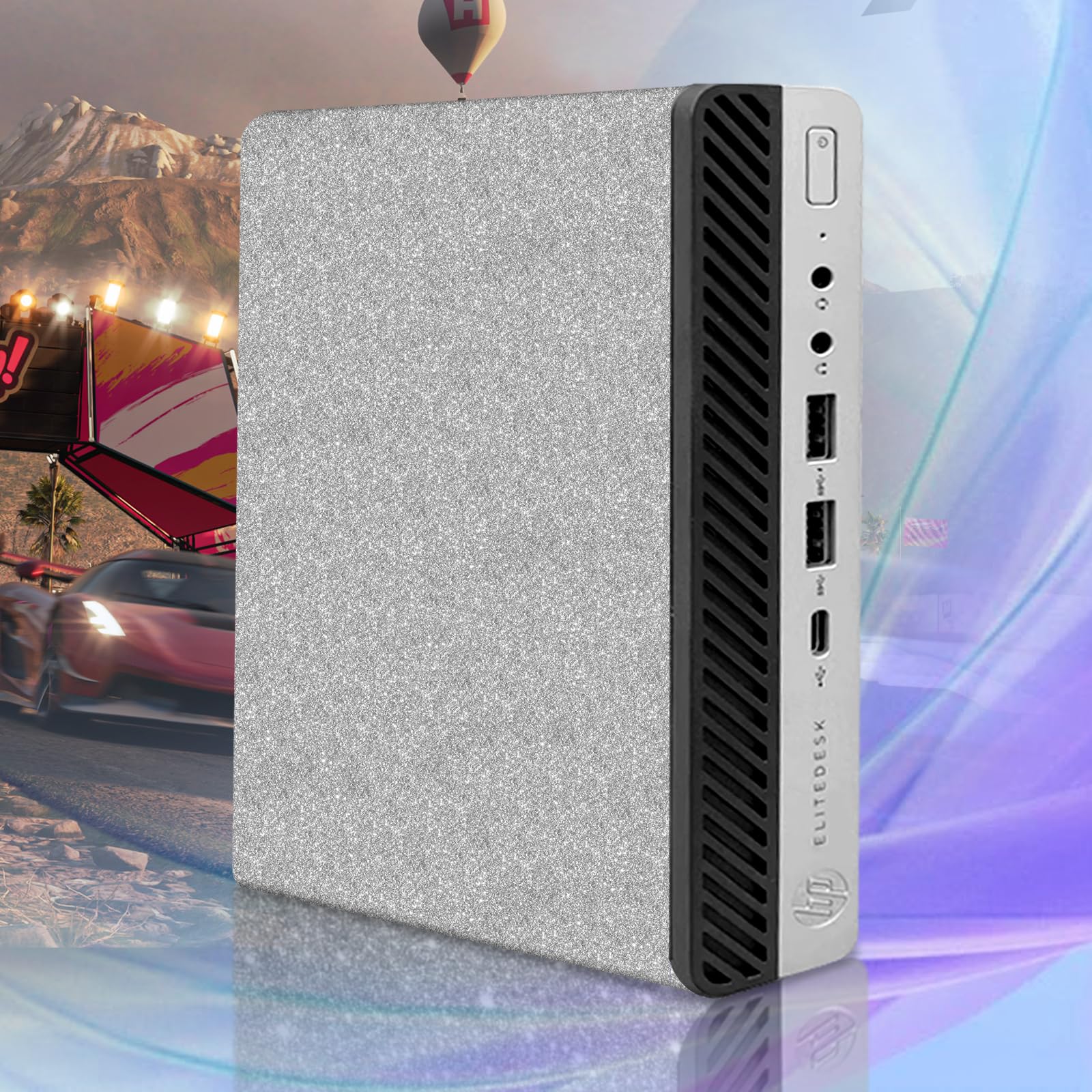 HP Mini PC Renewed i5-8500T 16GB 1TB SSD Win10Pro WiFi BT Silver