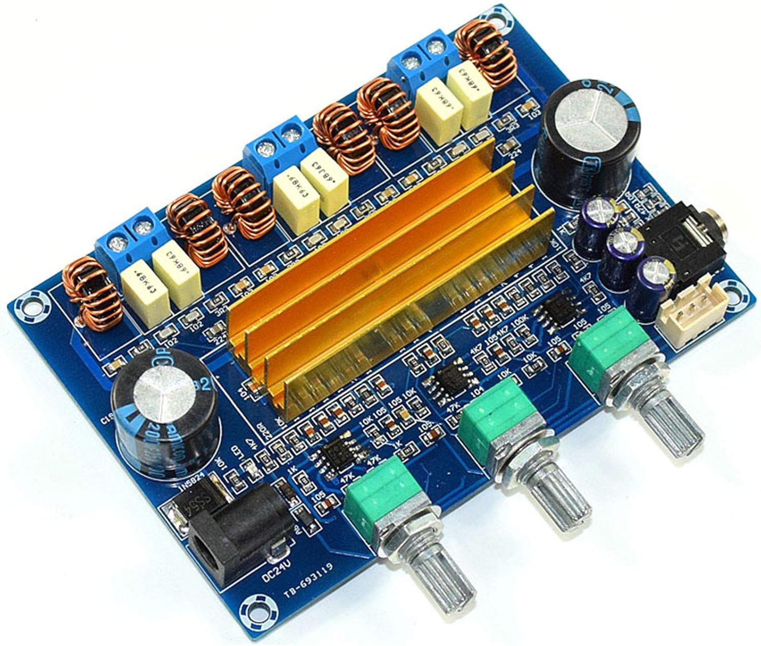 Dual chip TPA3116 2.1HIFI digital power amplifier board