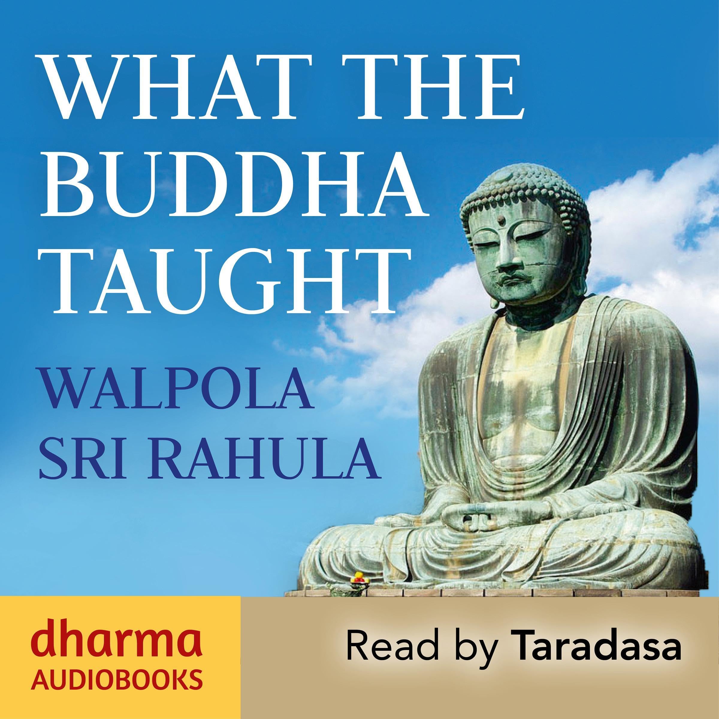 Cover art for What the Buddha Taught