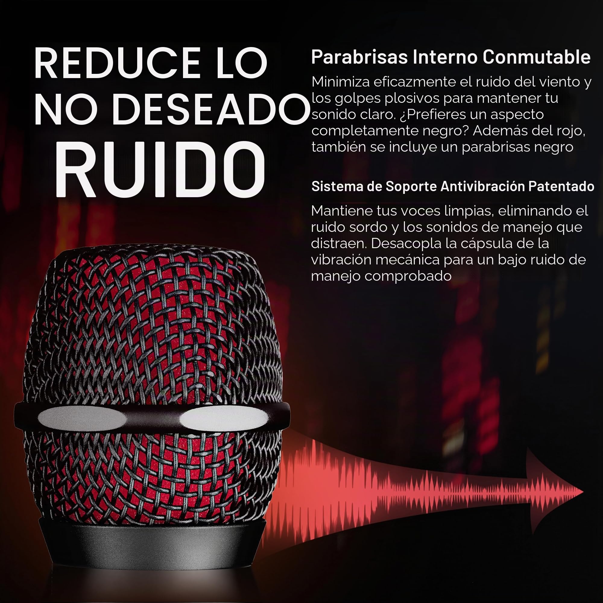 SE Electronics V7 MC1 Schwarz - Accesorio para Sistema inalámbrico