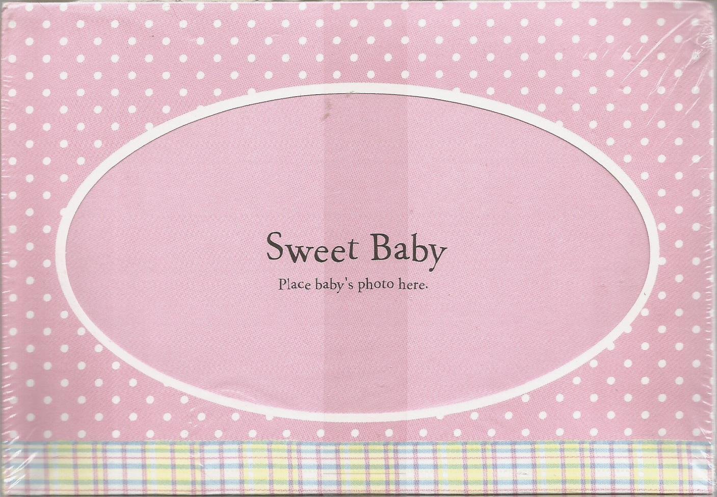 12 Photo Frame BIRTH ANNOUNCEMENT cards & Envelopes (for 4"X6" photo)