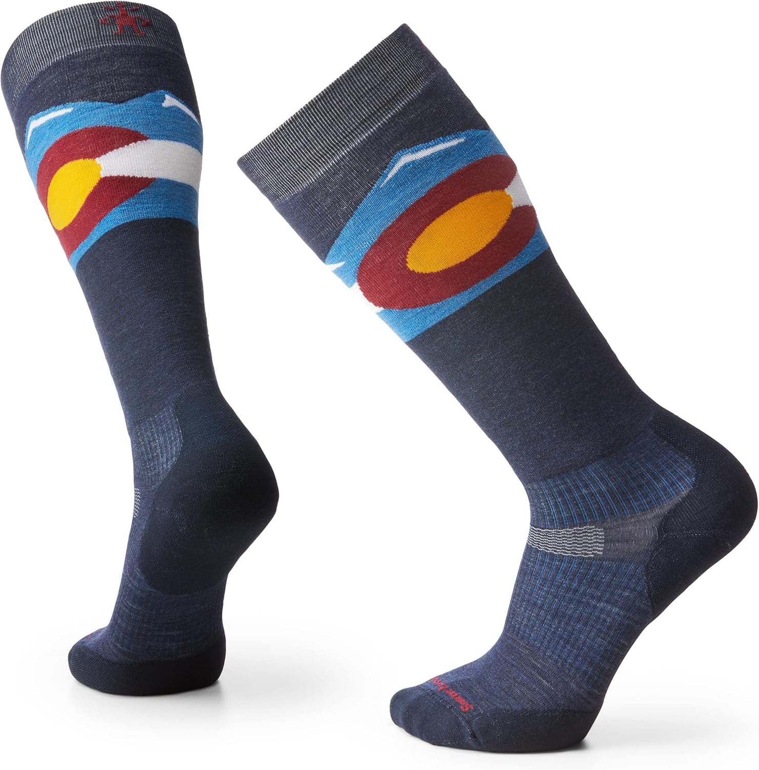 Smartwool Snowboard Colorado Targeted Cushion Over The Calf Socks For Men and Women