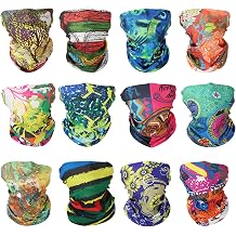 Face Mask Bandanas Neck Gaiter Headwear Magic Scarf Headband for dust Sun Wind