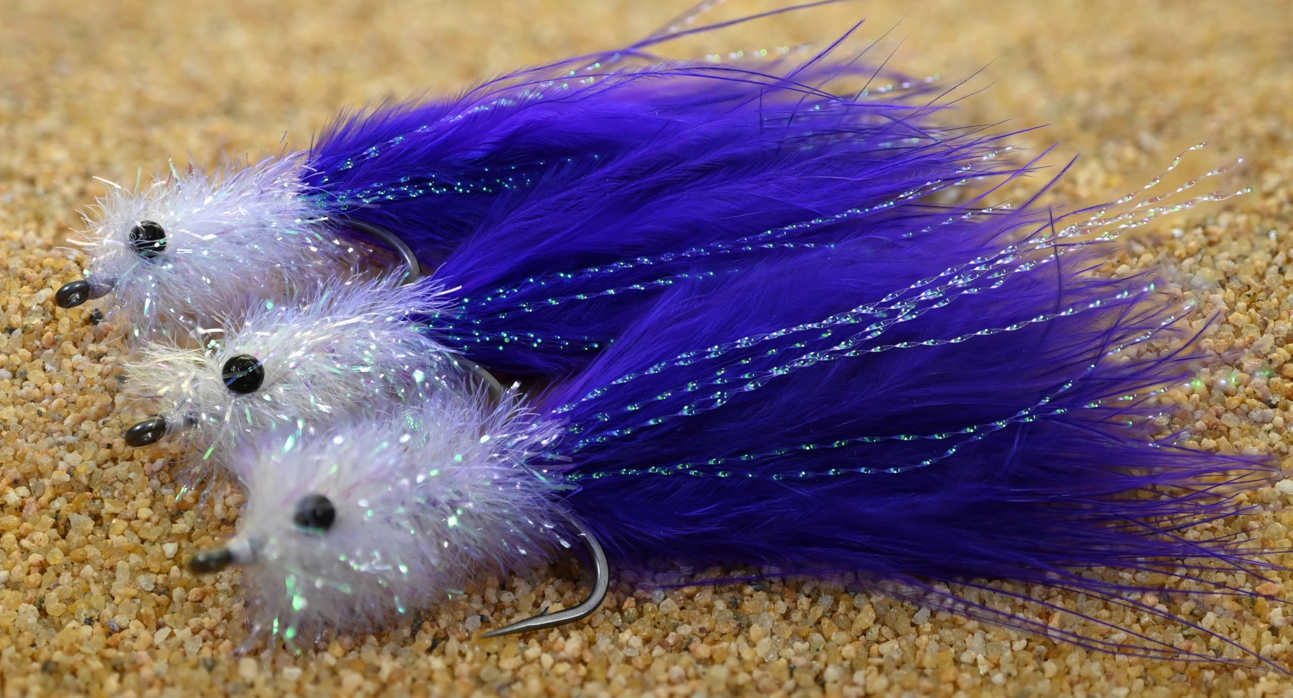 Saltwater Schminnow Fishing Fly - Tarpon, Snook & Reds - 3 Pack