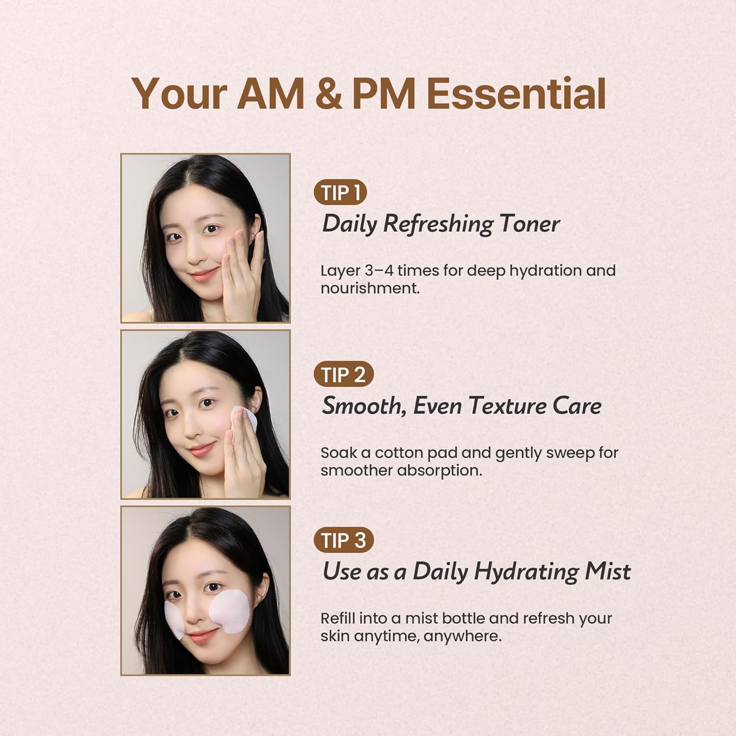 Coconut Rice Milk Toner | Calming Hydration, Smooth Skin Texture and Strengthen Skin Barrier with Rice, Panthenol, Ceramide, AHA | Fragrance-Free, Korean Skin Care (150ml/ 5.07 fl oz) - Image 7