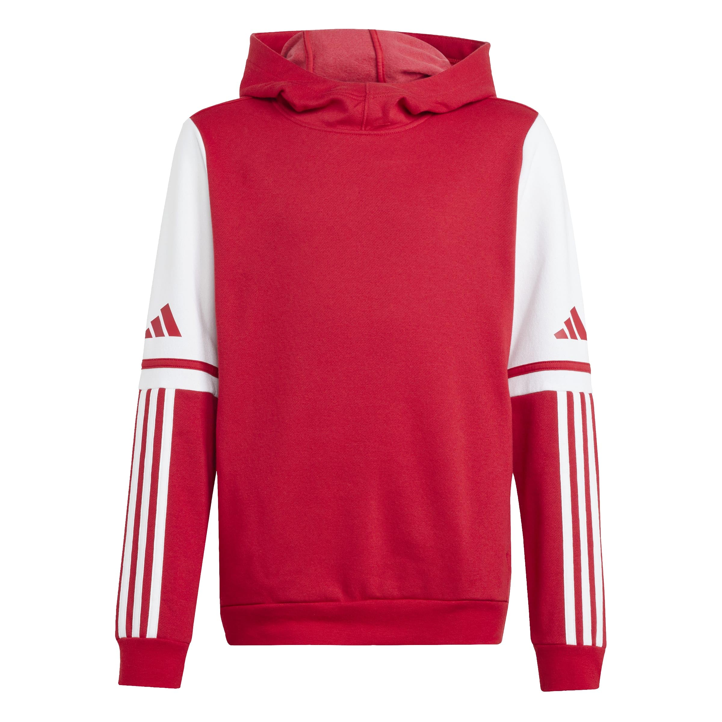 adidas Unisex Kids Squadra25 Sweat Hoody Kids Sweatshirt, team power red 2/white, 13-14 Years