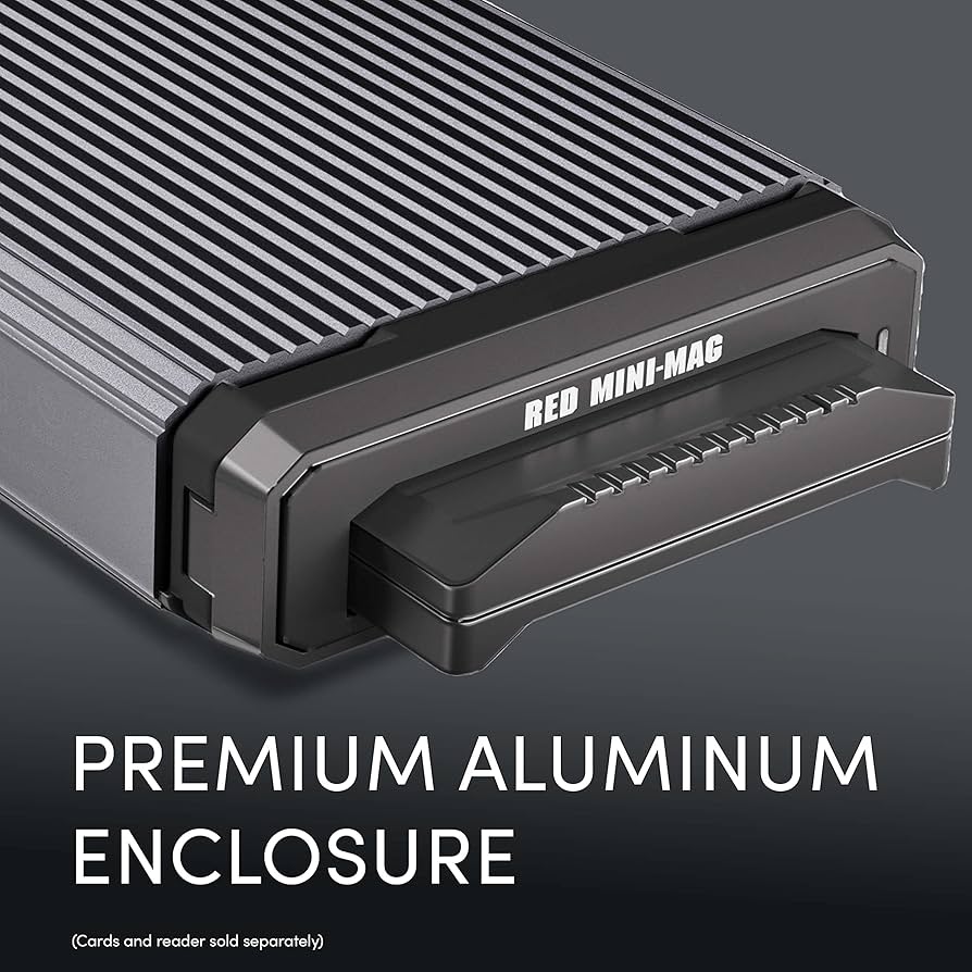 外付けハードディスク・ドライブ SONNET RED MINI-MAG PRO CARD