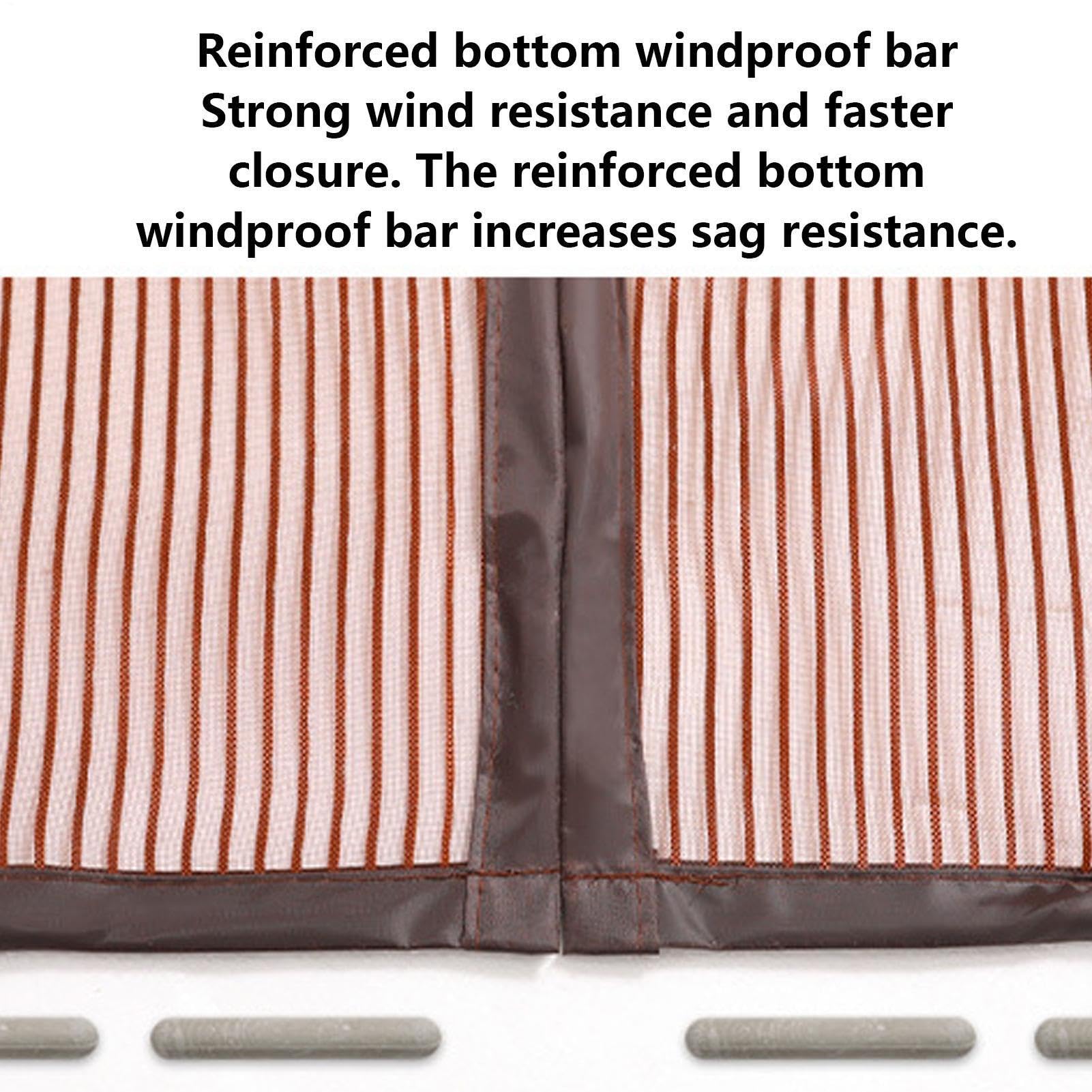 Porta Zanzariera Magnetica Copertura Magnetica Pesante | Schermo Rete per Porta con Magnete per Porte da Esterno, Casa, Appartamento, Portico, Ingresso, Balcone, Cancello, Adatto a
