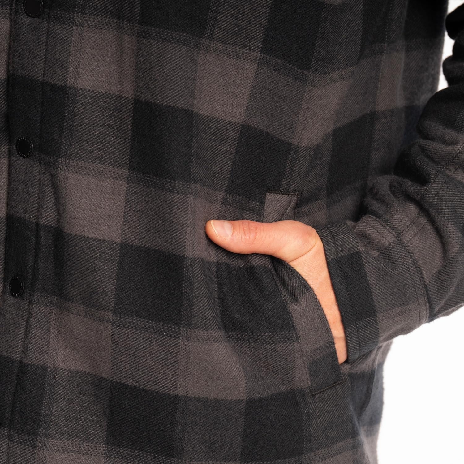 KLIM Men's Targhee Fleece Lined Flannel Hoodie