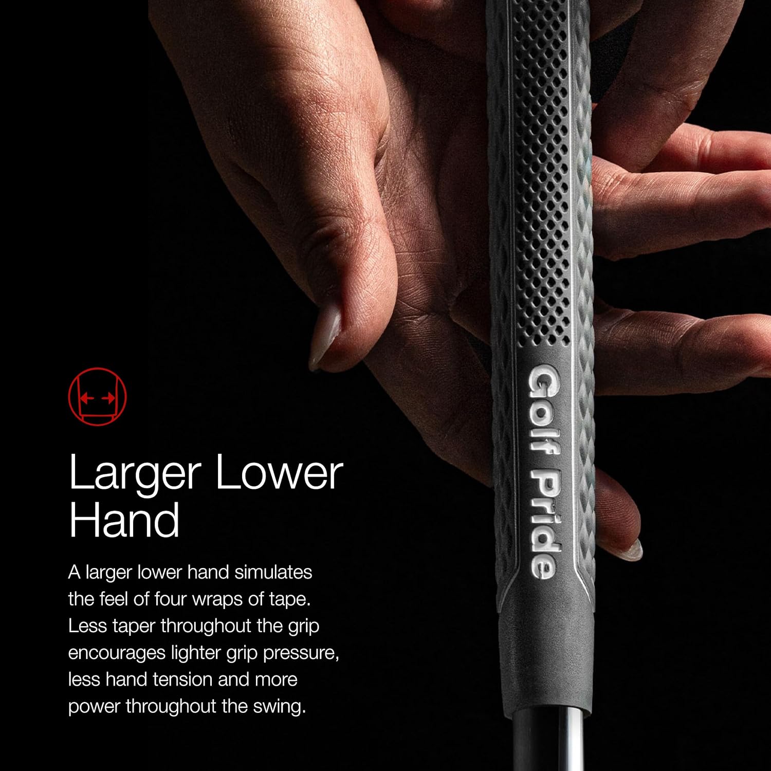 Golf Pride CPX Golf Club Grip - Quilted Texture Grip & Soft, Tacky Feel for Comfort & Control - Less Tension & More Power with Plus4 Technology