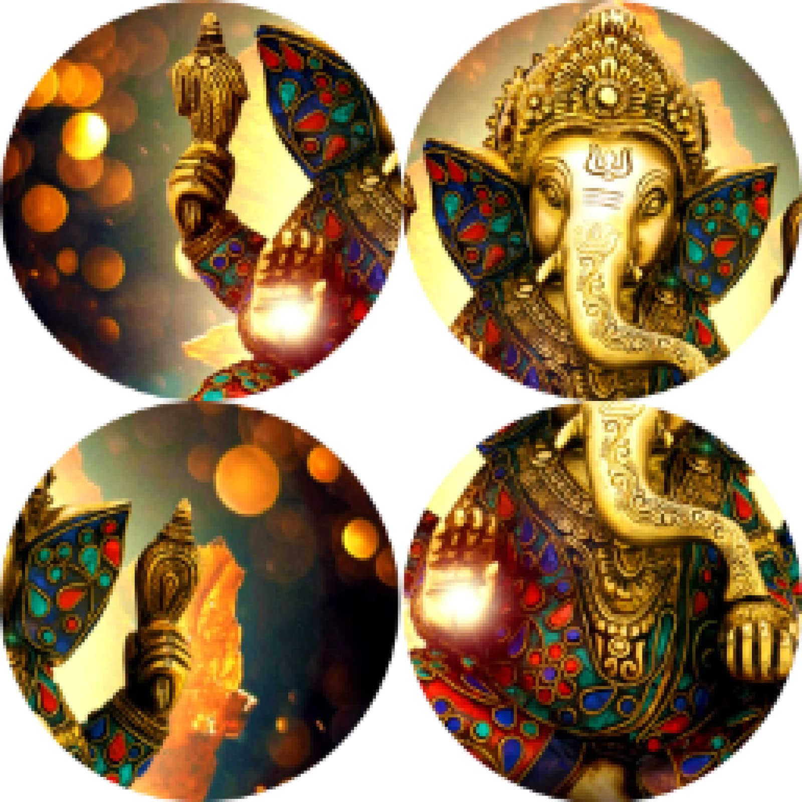 Lord Ganesha obrazy na płótnie, sztuka ścienna, klasyczna hinduska bogowie, plakaty i wydruki, hinduizm, obrazy do salonu, dekoracja, 40 x 50 cm, z ramką
